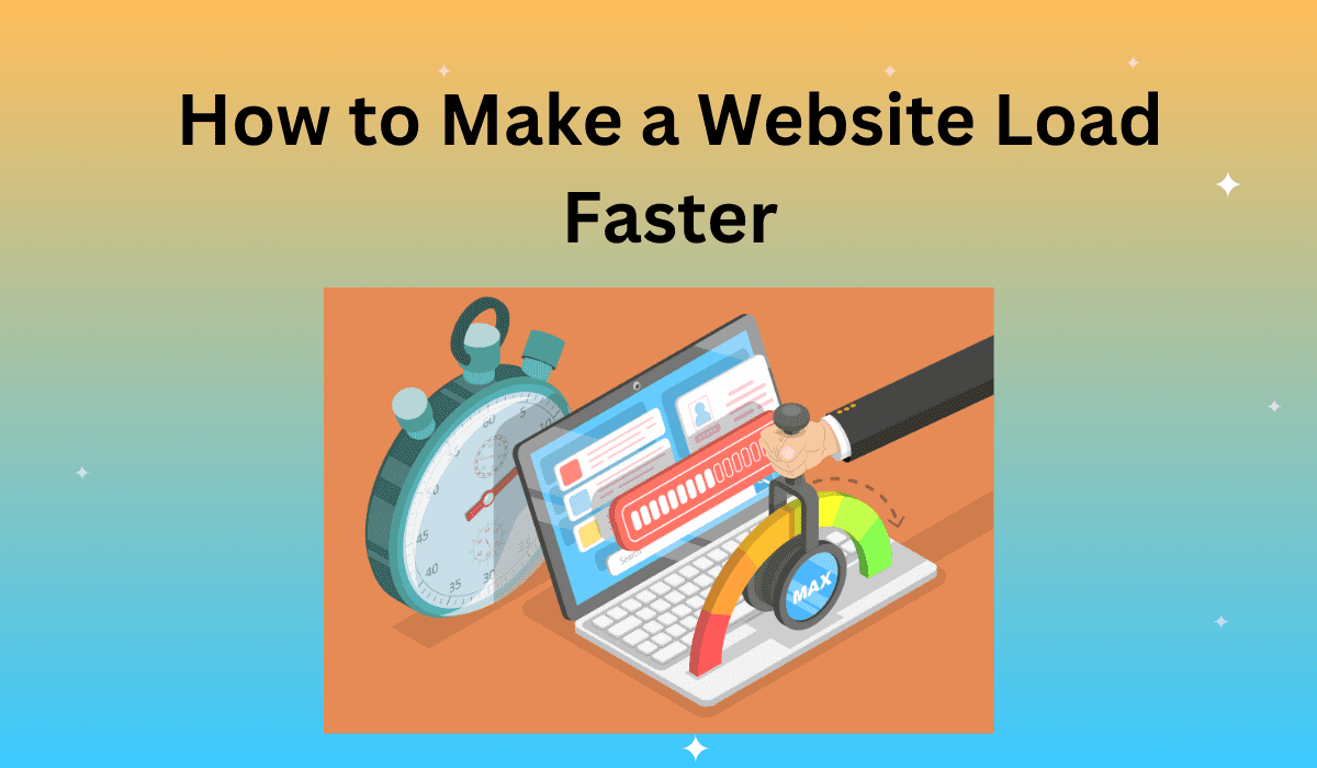 how to speed up a website