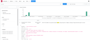 log search result