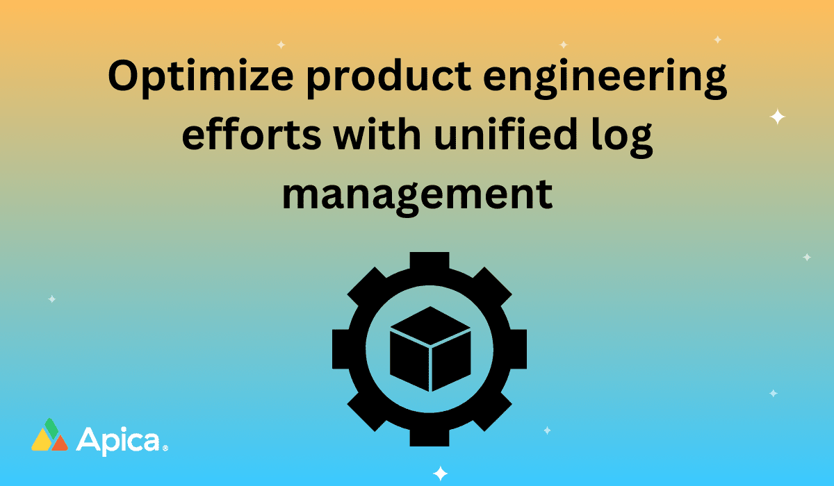 Optimize product engineering efforts with unified log management