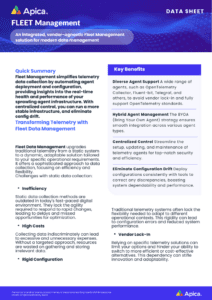 FLEET MANAGEMENT - Data Sheet