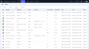 Logs From Logic Dashboard