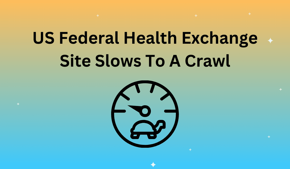 US Federal Health Exchange Site Slows To A Crawl