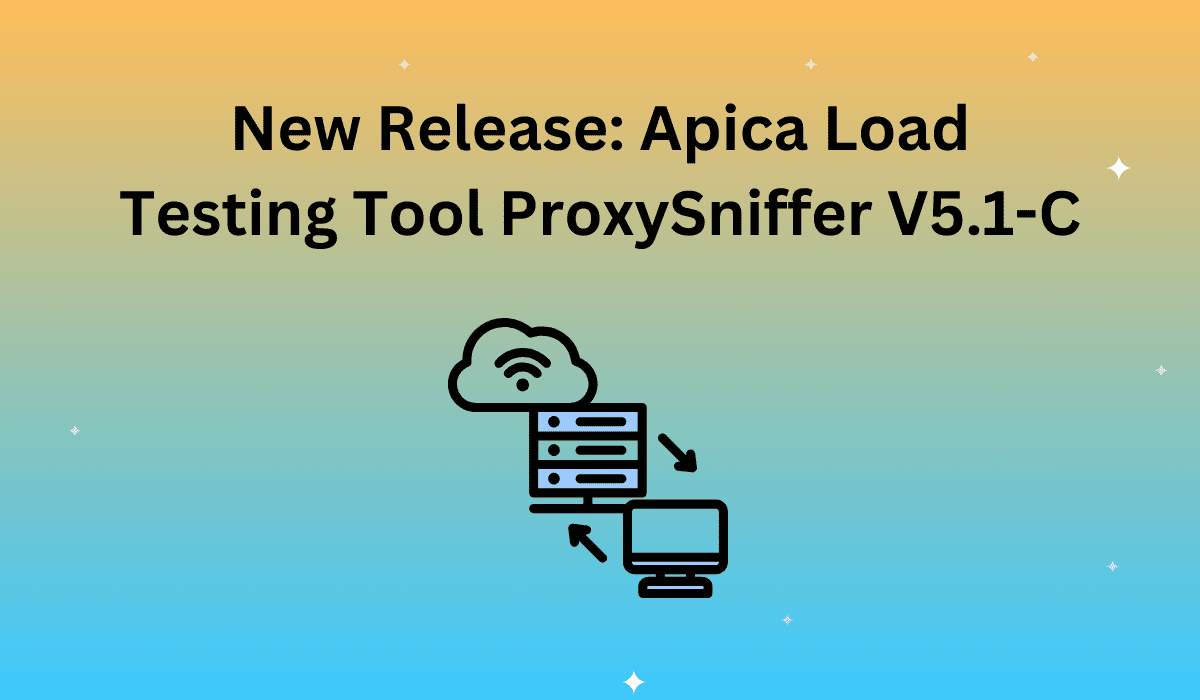 Apica Load Testing Tool ProxySniffer V5.1-C