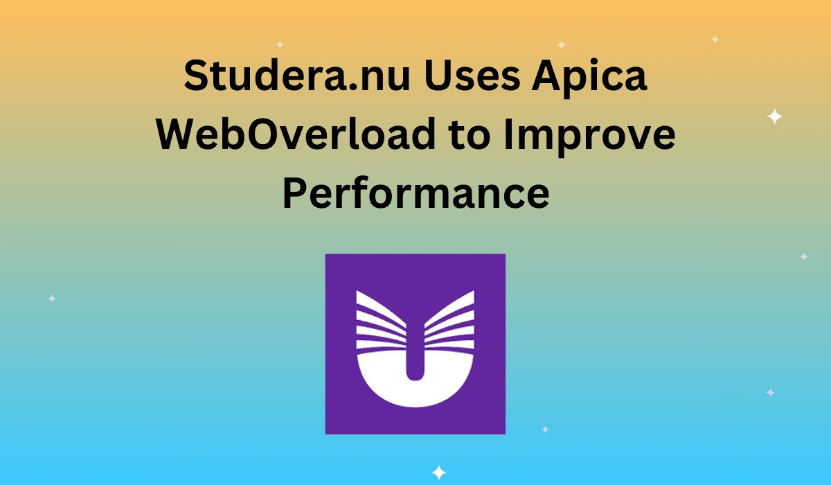 Studera.nu Uses Apica WebOverload to Improve Performance