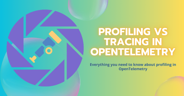 Profiling Vs Tracing in OpenTelemetry