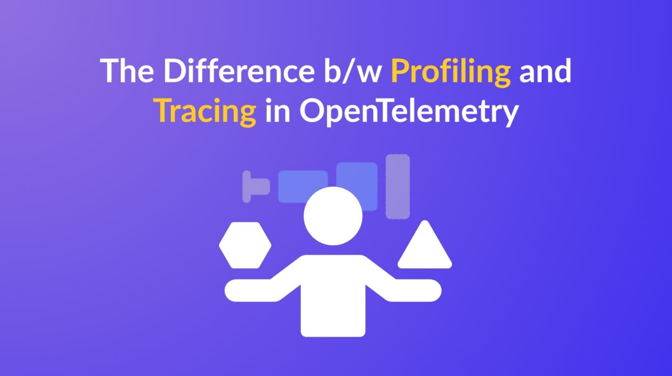 profiling vs tracing in OpenTelemetry